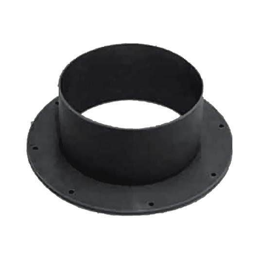 Corona de PVC negra para conducto Duxfan