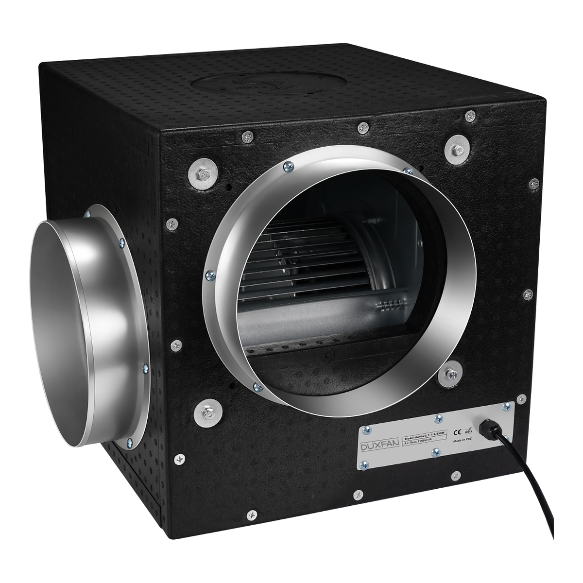 Foam Box Duxfan · Extractor insonorizado