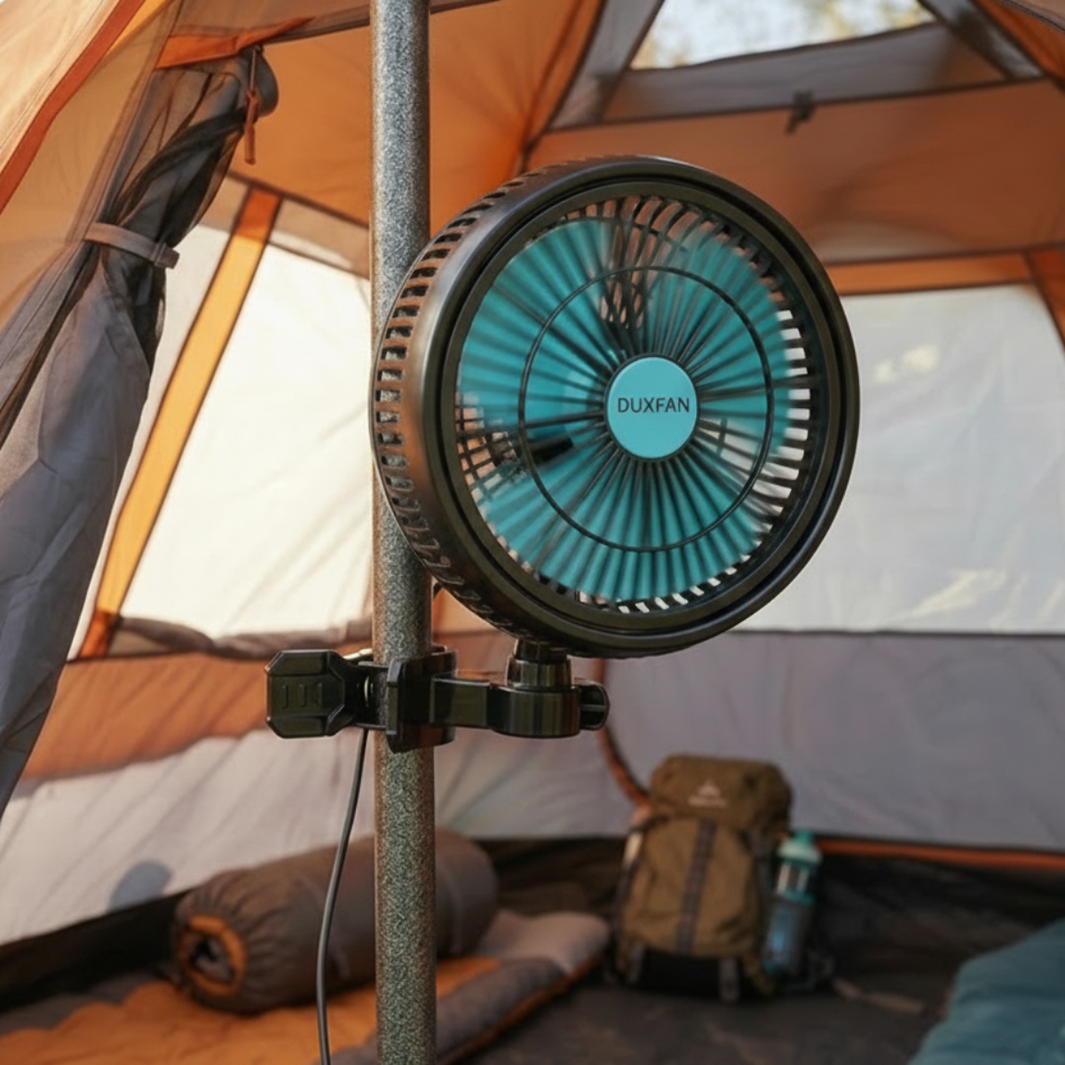 Clip Fan 25 cm Duxfan · Ventilador de pinza oscilante