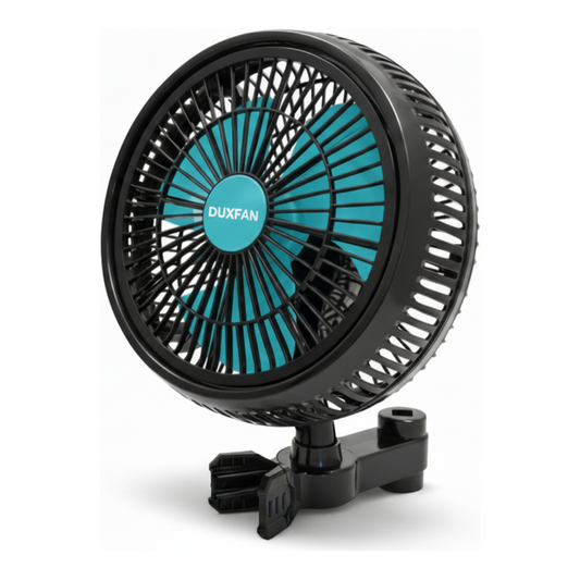 Clip Fan 25 cm Duxfan · Ventilador de pinza oscilante